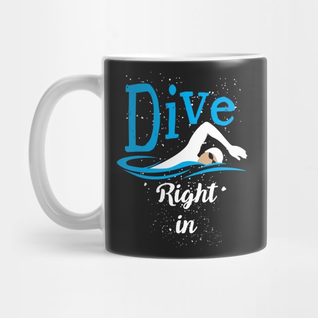 Dive Right In (Swimming) by jslbdesigns